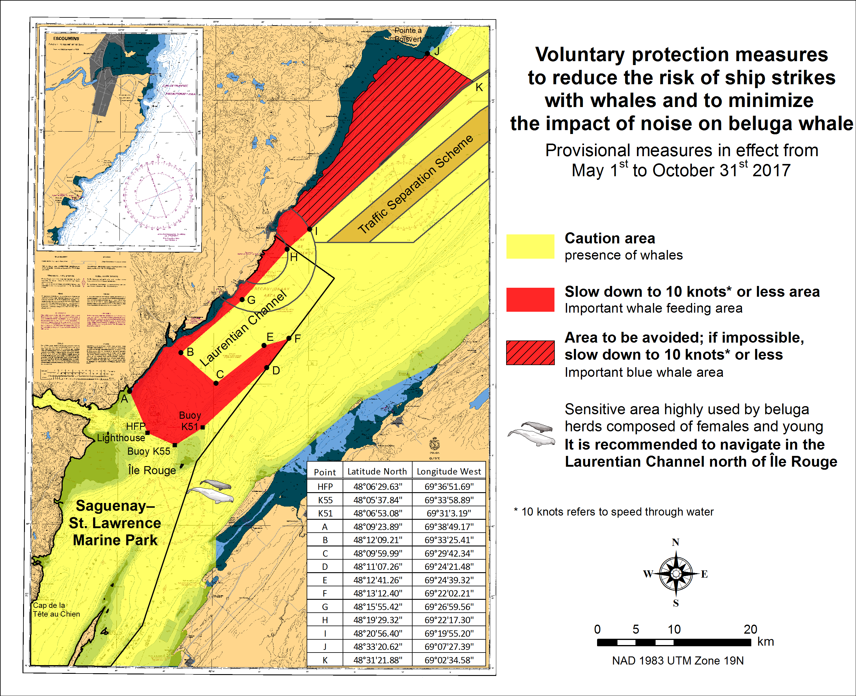 whale protection zone